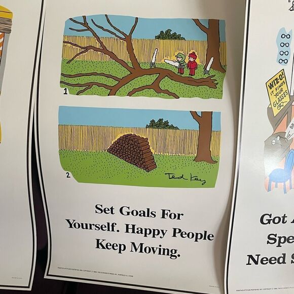 Positive Attitude 1988 Work Related Posters - Picture 6 of 15